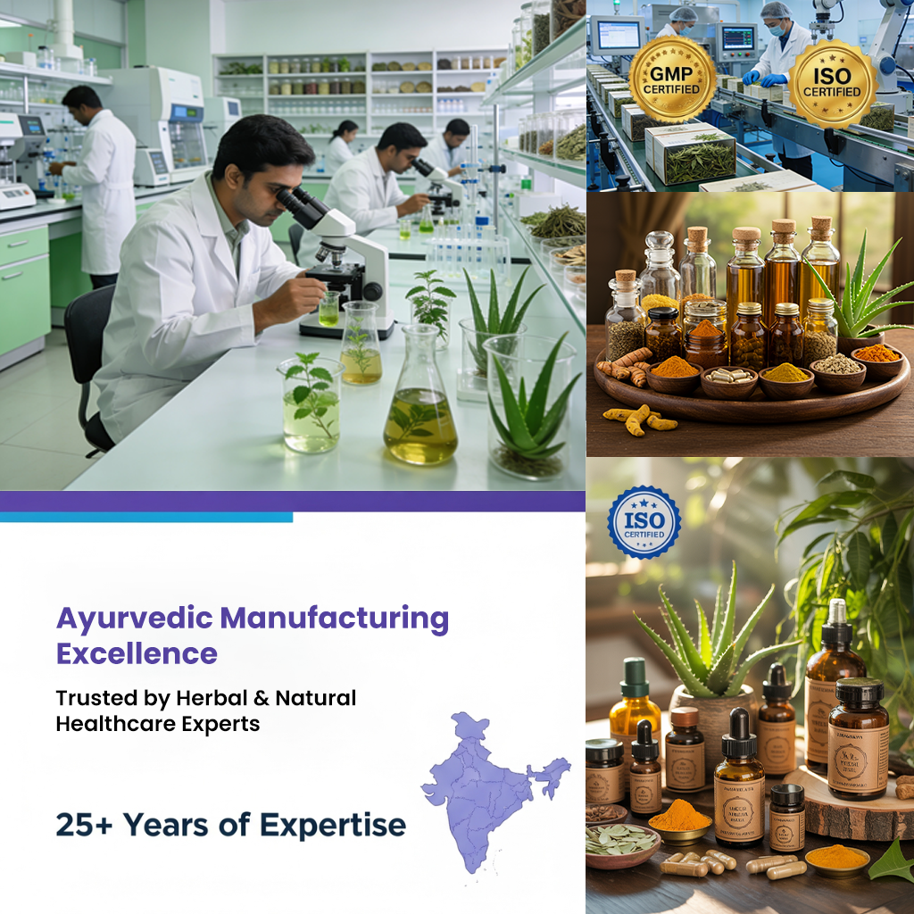 Ayurvedic Herbal Third Party Manufacturing